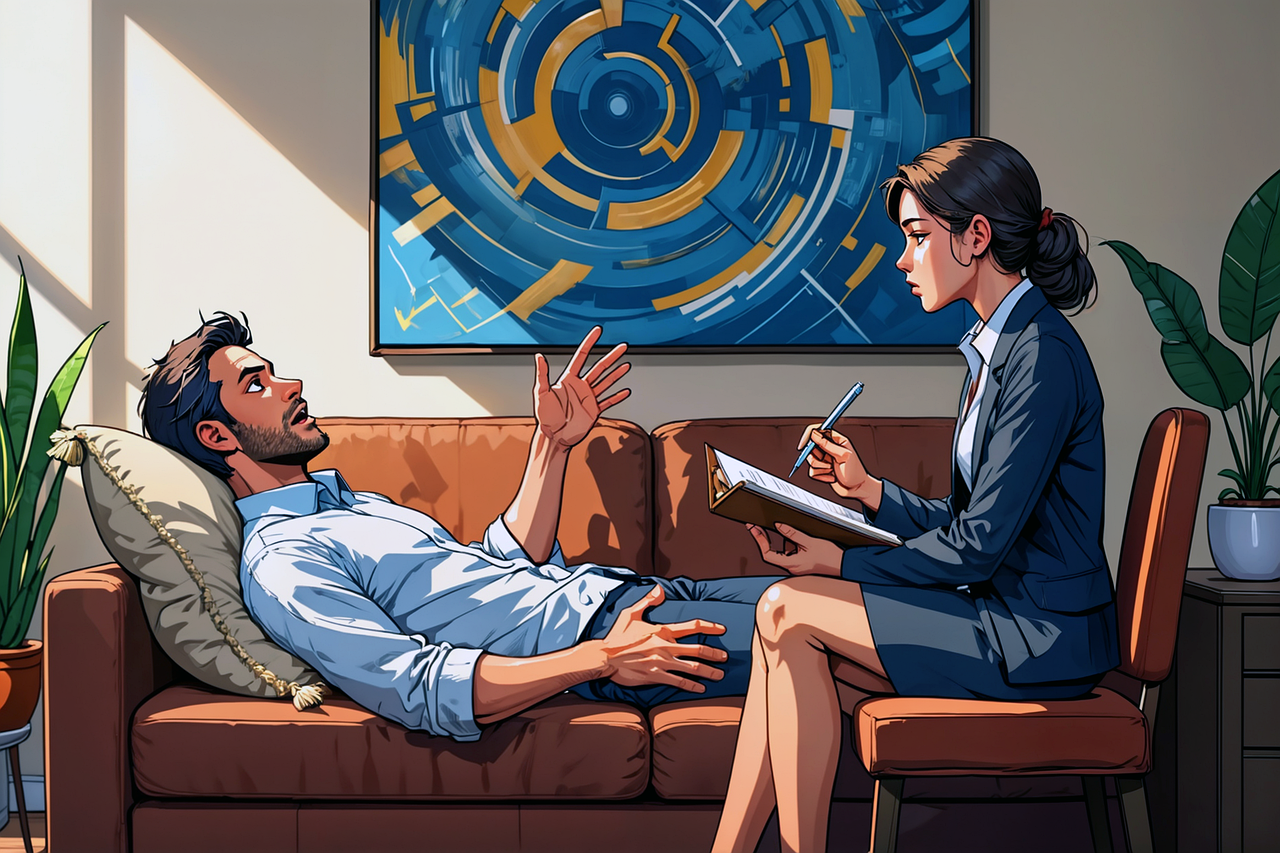 psychothérapeute professionnel offrant un accompagnement personnalisé pour améliorer votre bien-être mental et émotionnel.